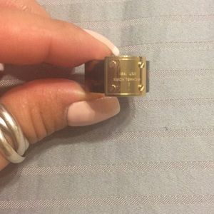MK tortoise and gold ring